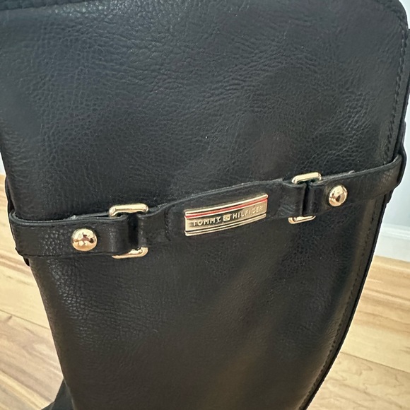 Black Moto Riding Boot - Picture 2 of 5